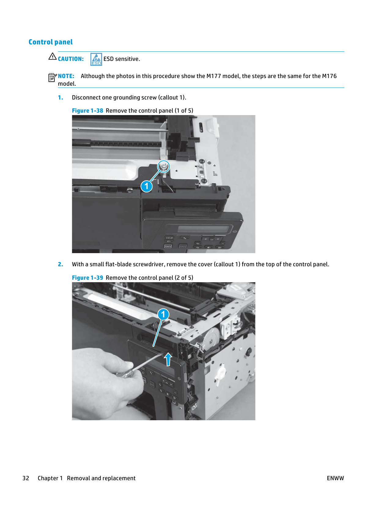 HP ColorLaserJet Pro-MFP M176 M176n M177 M177fw Parts and Service Manual PDF download-2